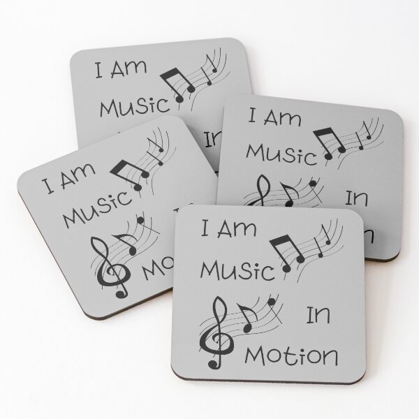 Item preview, I Am Music In Motion: Gray Selection designed and sold by Intuitive Engines Apparel Co..