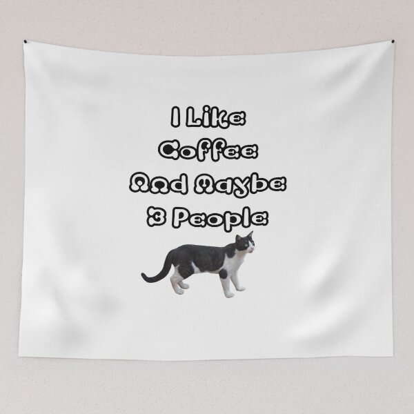 Item preview, Copy of I Like Coffee And Maybe 3 People designed and sold by mer-ONE.