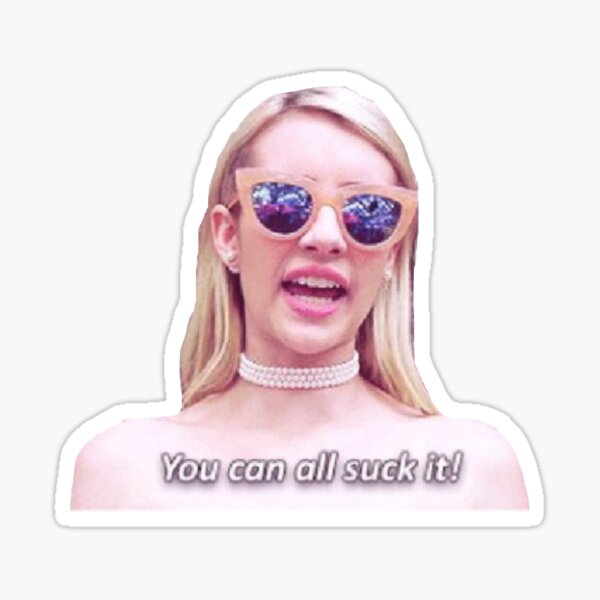 Scream Queens Sticker