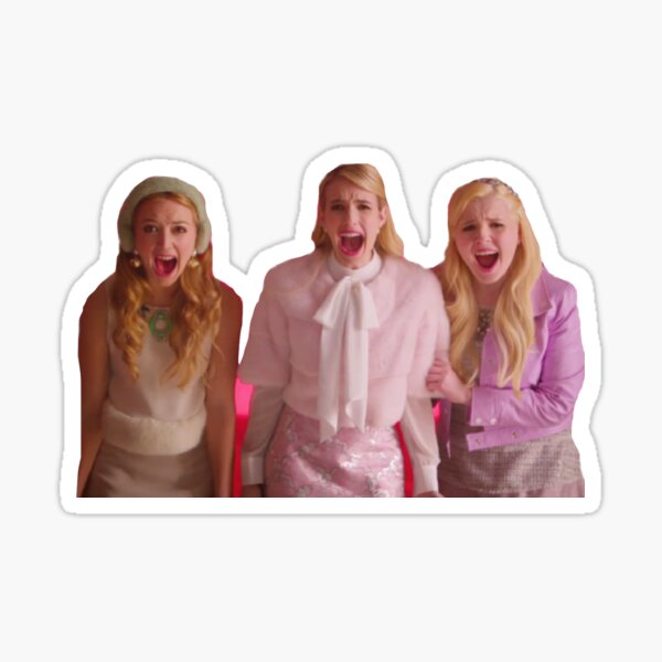 Scream Queens Sticker