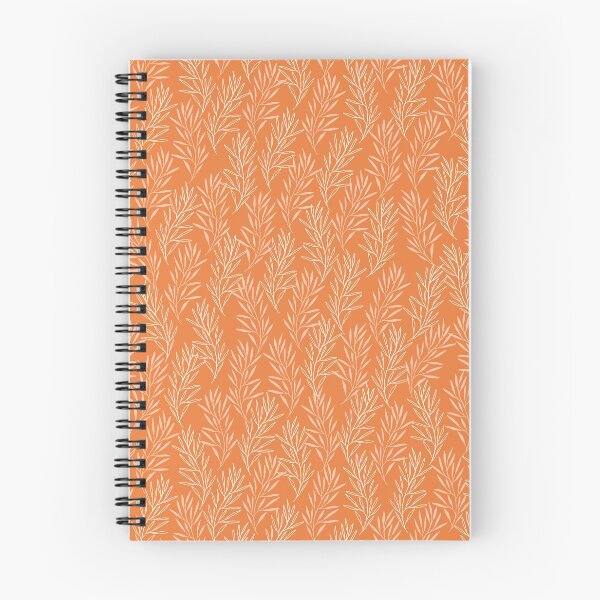 Item preview, Orange leaves pattern designed and sold by anna0711.
