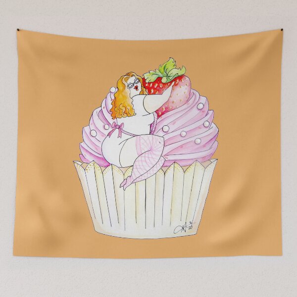 Item preview, Strawbaby Cupcake designed and sold by Plumpettes.