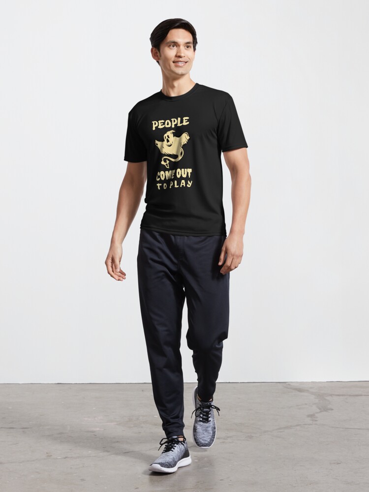 Alternate view of People come out to play Active T-Shirt