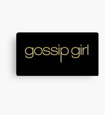 Gossip Girl Title Canvas Print