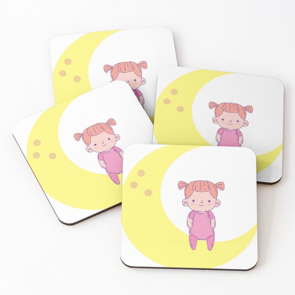 Item preview, Baby Girl On The Moon designed and sold by Indra Agrawal.
