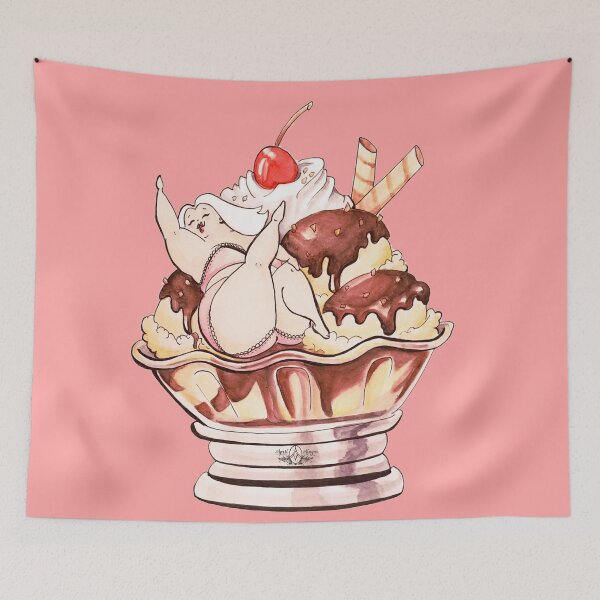 Item preview, Hot Pudge Sundae designed and sold by Plumpettes.
