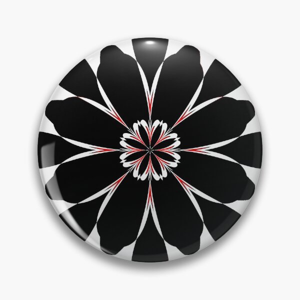Item preview, Bizarre Geometric Black White and Red Pattern designed and sold by taiche.