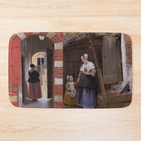 Item preview, Courtyard of a house in Delft-Pieter de Hooch designed and sold by LexBauer.