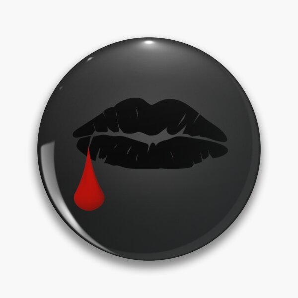 Item preview, Goth Vampire Kiss designed and sold by Charmaine Paulson.