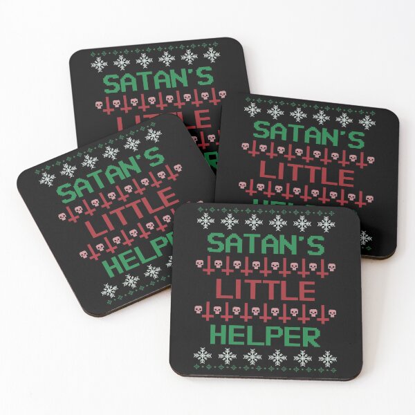 Item preview, Satan's little helper Christmas creepy  designed and sold by sasyall.