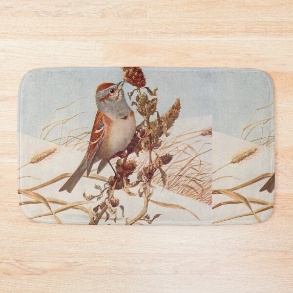 Item preview, Winter Sparrows illustration designed and sold by Vintage Designs +.