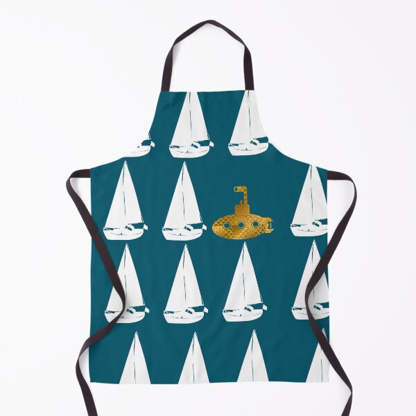 Item preview, Be different - golden submarine among sailboats designed and sold by Aura-E.