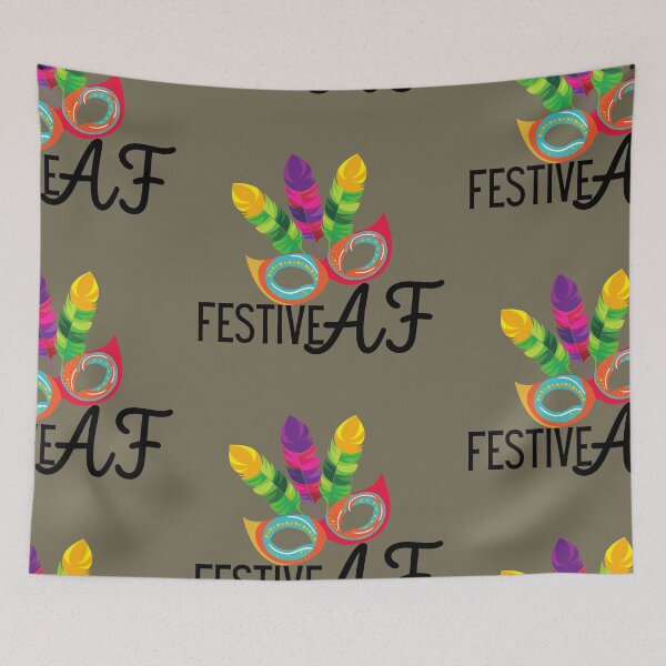 Item preview, Festive AF designed and sold by AmazingEcraft.