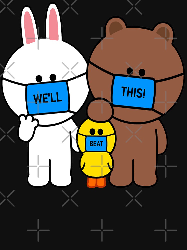 cony and brown t shirt