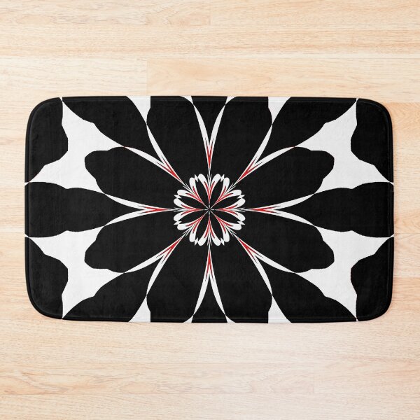 Item preview, Bizarre Geometric Black White and Red Pattern designed and sold by taiche.