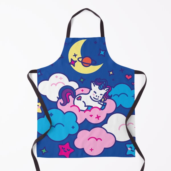 Item preview, Yuni the baby unicorn on Cozy space - Creatober 2020 day 5 designed and sold by TokiPY.
