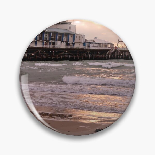 Item preview, Bournemouth Pier And Beach Dorset England designed and sold by AndyEvansPhotos.
