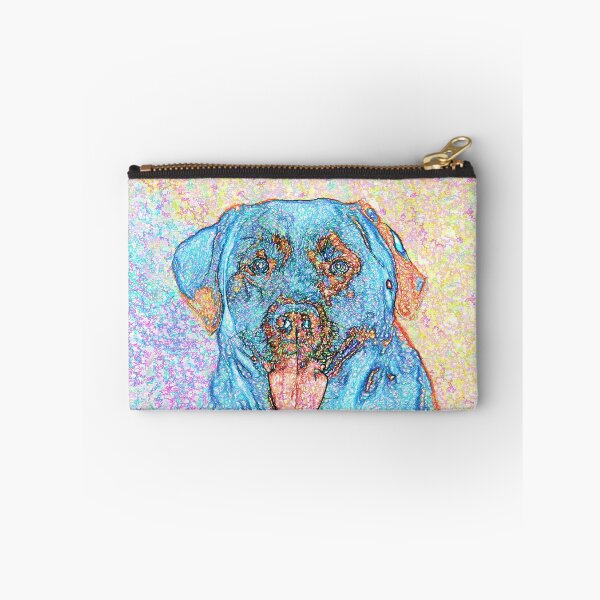 Item preview, Abstract Blue Orange Labrador Retriever designed and sold by HumusArt.