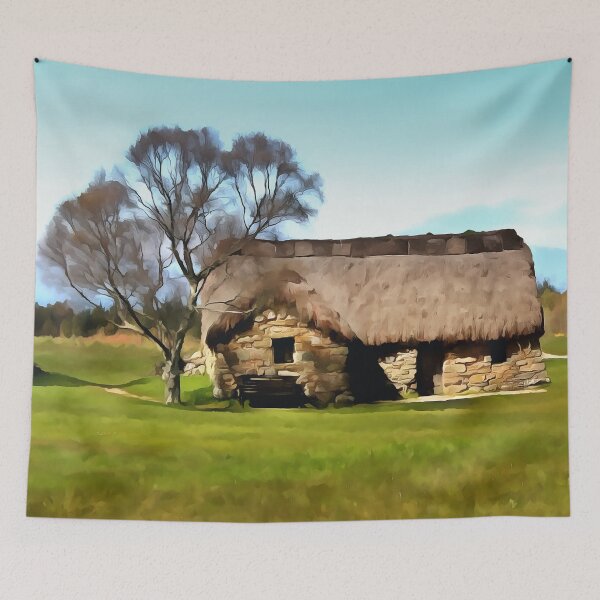 Item preview, Old Leanach Cottage - Culloden designed and sold by cmphotographs.