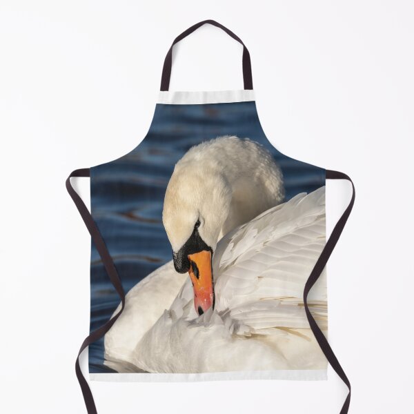 Item preview, Graceful swan preening designed and sold by AYatesPhoto.
