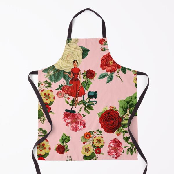 Item preview, Keep it clean floral collage pink designed and sold by Snexus.
