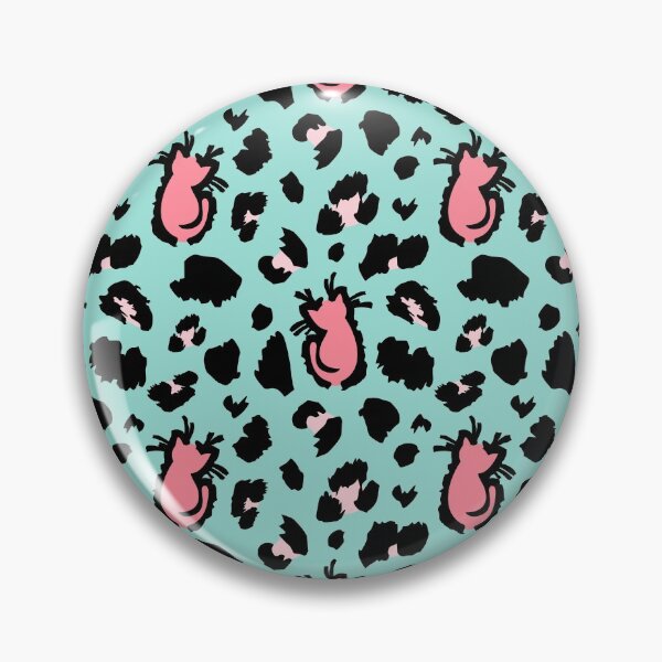 Item preview, Exotic Leopard Print Bengal Cat - Pink designed and sold by lulululupaint.