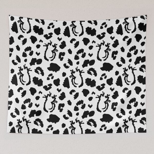 Item preview, Exotic Leopard Print Bengal Cat - White designed and sold by lulululupaint.