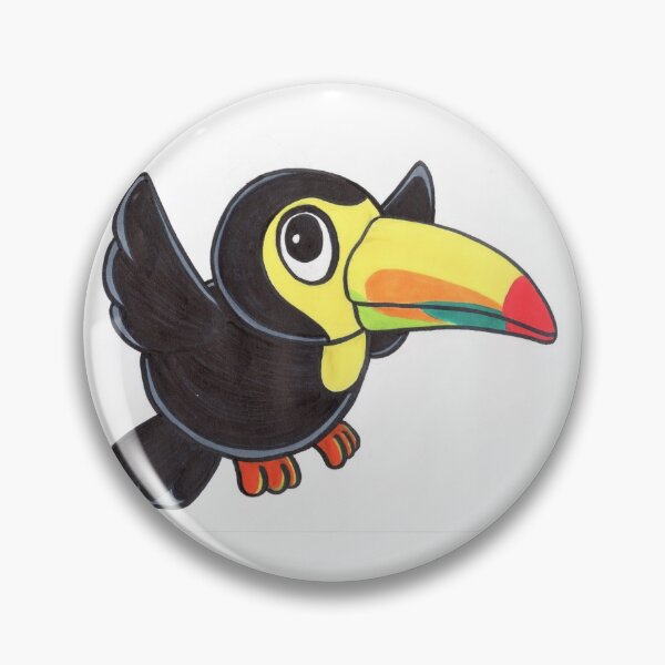 Item preview, happy toucan designed and sold by Worldofward48.