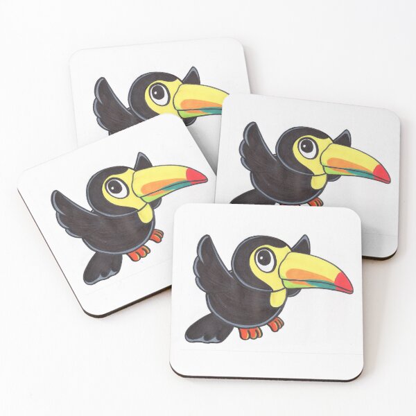 Item preview, happy toucan designed and sold by Worldofward48.