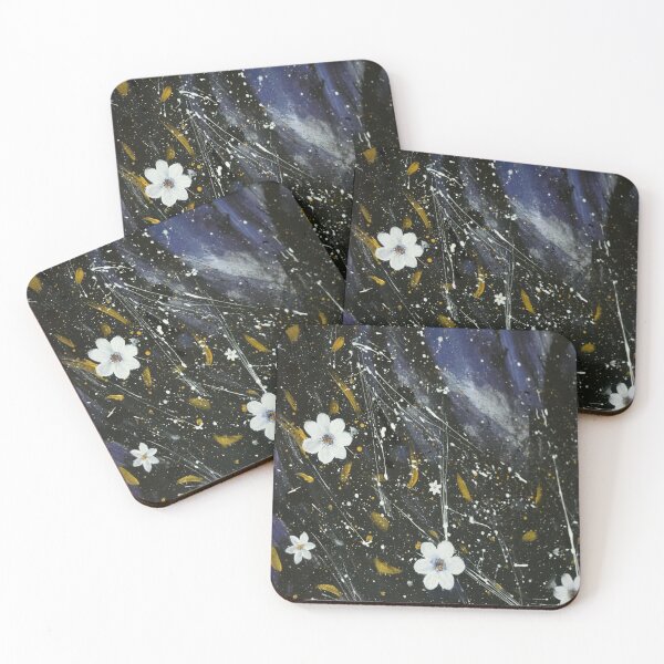 Item preview, Abstract flower painting designed and sold by Misschemical.