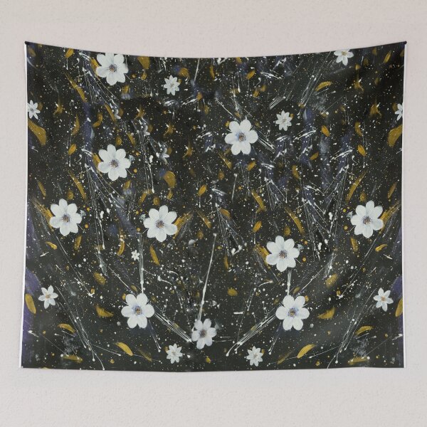 Item preview, Abstract flower painting designed and sold by Misschemical.