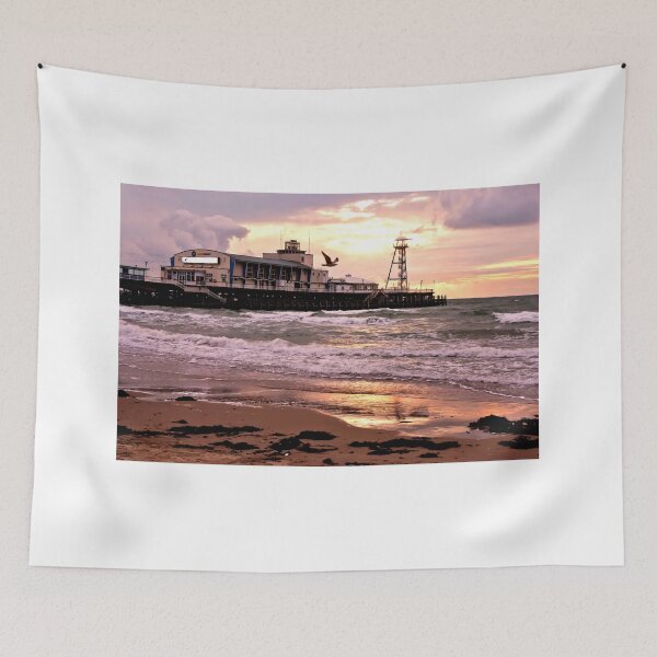 Item preview, Bournemouth Pier And Beach Dorset England designed and sold by AndyEvansPhotos.