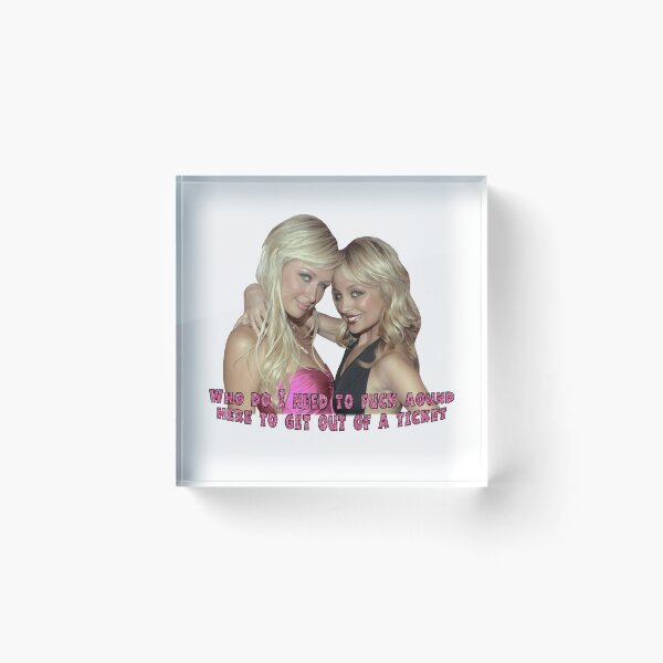 Item preview, Paris Hilton & Nicole Richie - Ticket F**king designed and sold by Matildaaa.