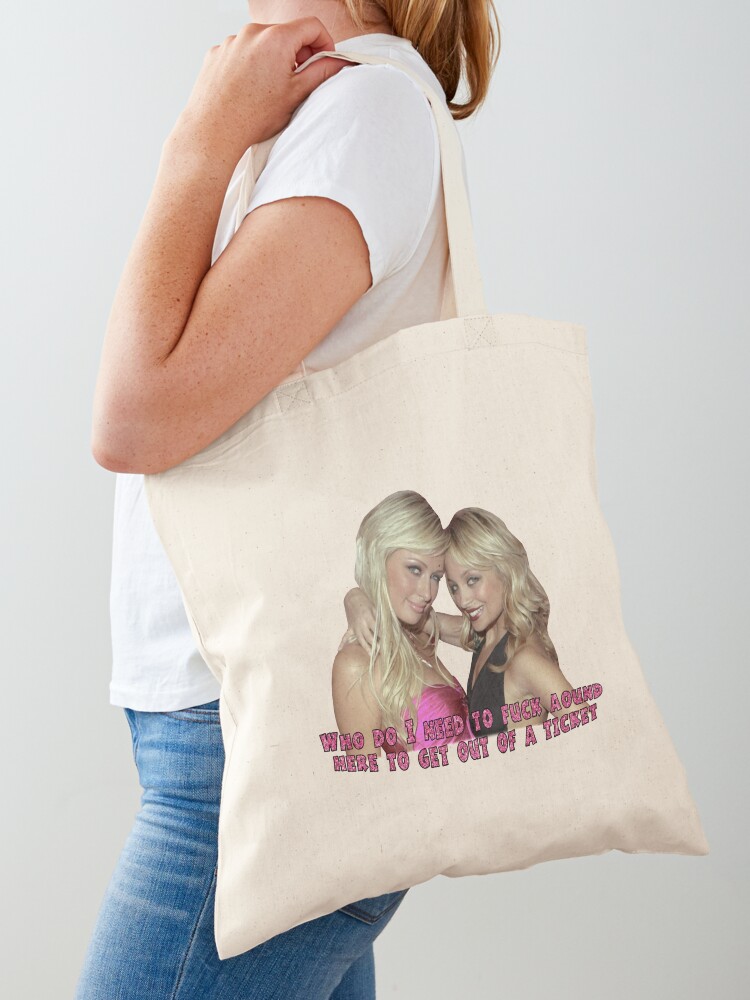 Paris Hilton & Nicole Richie - Ticket F**king Sticker for Sale by