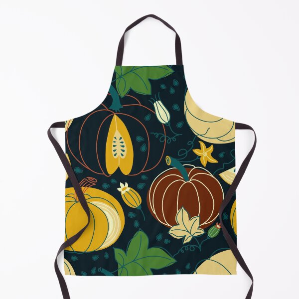 Item preview, Seamless pumpkin pattern designed and sold by Yuka-Krable.