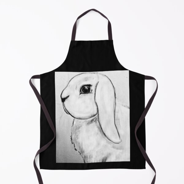 Item preview, White Lop Bunny Rabbit  designed and sold by YollieBeeArt.