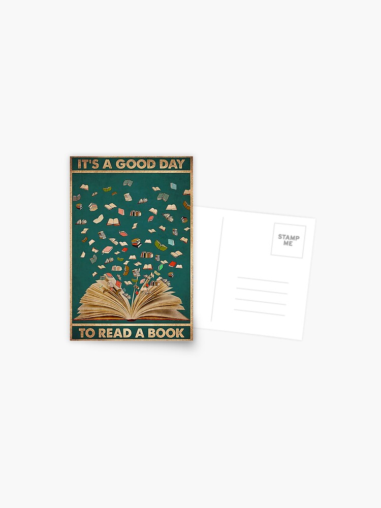 A Good Book Stamp