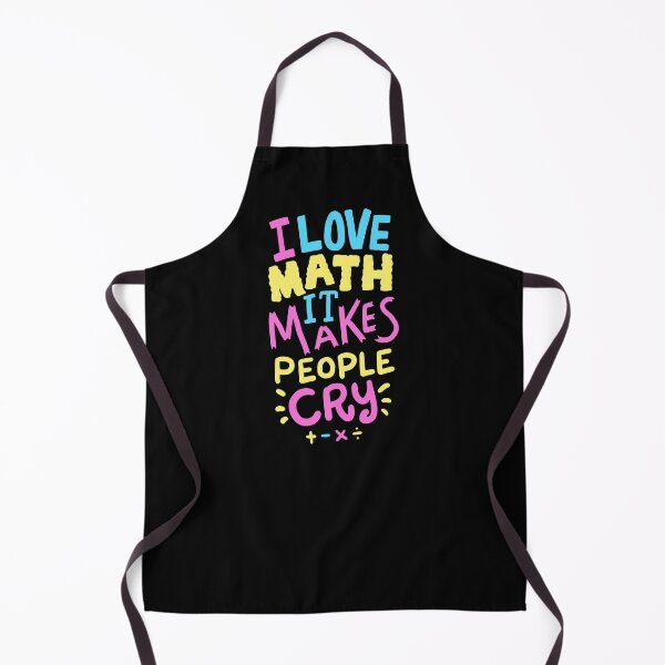 Item preview, I Love Math It Makes People Cry designed and sold by Betsytiptoe.