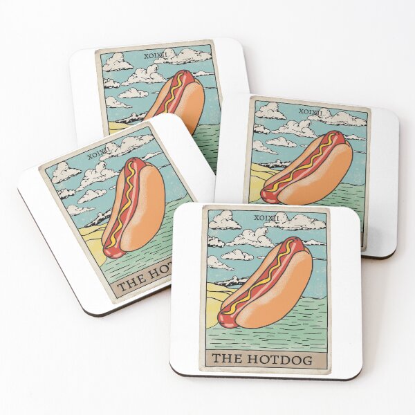 Item preview, Hotdog Tarot designed and sold by Cat-a-tonic.
