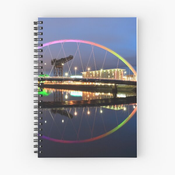 Item preview, Glasgow Clyde Arc Bridge at Sunset designed and sold by Maria Gaellman.