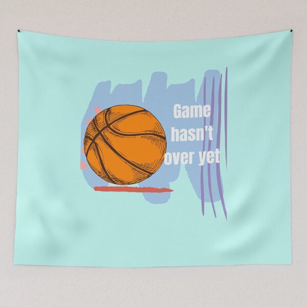 Item preview, Basketball game hasn't over yet funny t shirt fall shirt basketball lover tee  designed and sold by THESRICHA65.
