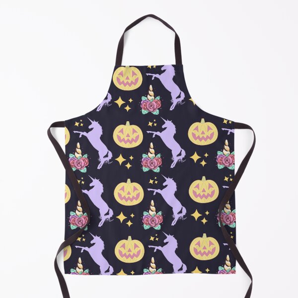Item preview, Halloween Unicorns Pumpkins Cute Magical Pattern designed and sold by GlobalDesigns-.