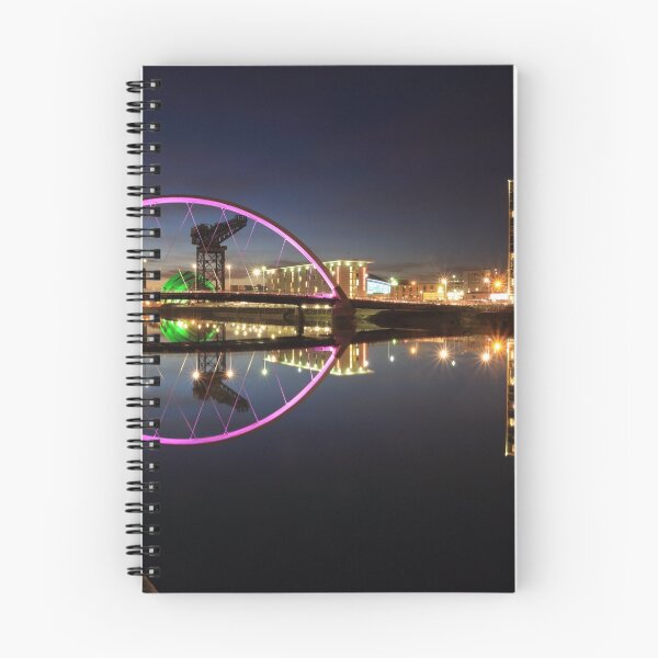 Item preview, Glasgow Clyde Arc Bridge at Twilight designed and sold by Maria Gaellman.