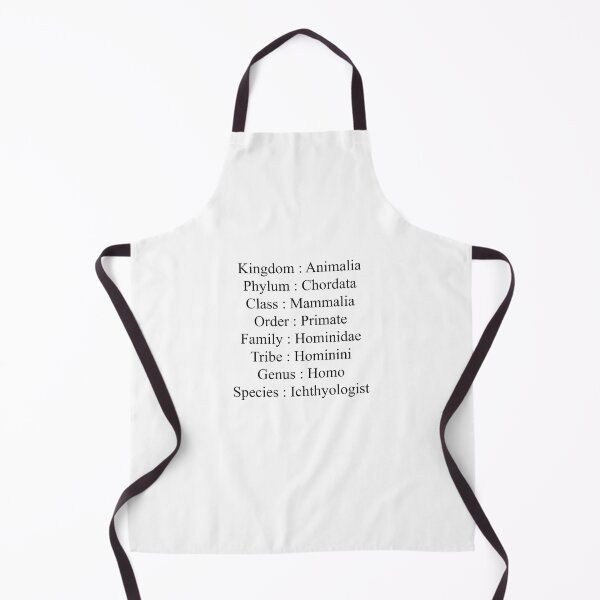 Ichthyologist taxonomy Apron