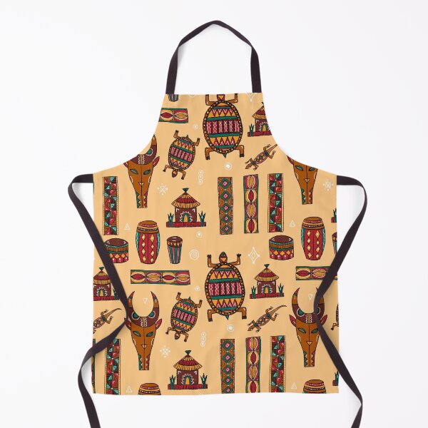 Item preview, Africa Fiesta - Beige Background designed and sold by Amandeen.