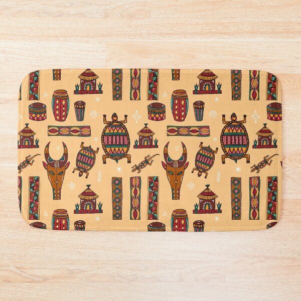 Item preview, Africa Fiesta - Beige Background designed and sold by Amandeen.