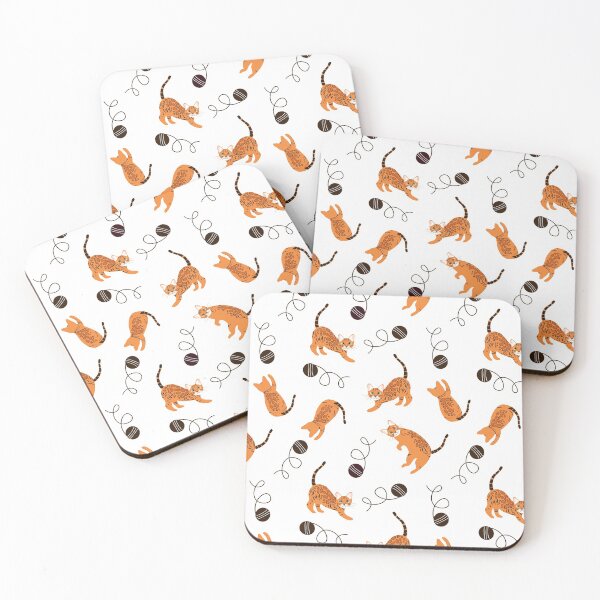 Item preview, Playing Bengal Cat designed and sold by lulululupaint.