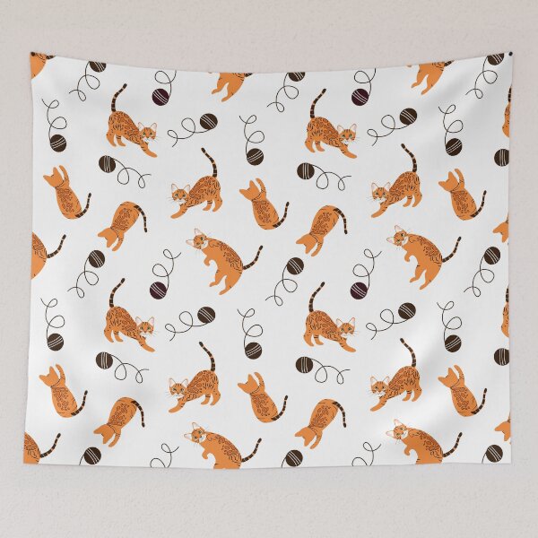 Item preview, Playing Bengal Cat designed and sold by lulululupaint.