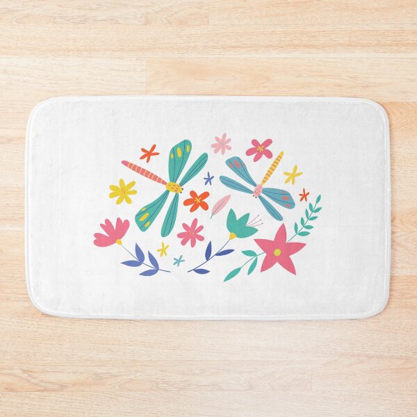 Item preview, Cute illustration with dragonflies and flowers. designed and sold by IrinaOstapenko.