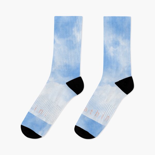 Item preview, Blue clouds with breathin text  designed and sold by Budoorsaeedoo.